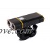 USB Rechargeable Bike Light Front Built in Battery Ultra Bright 2000 Lumens Easy Installation - B0799J97YR